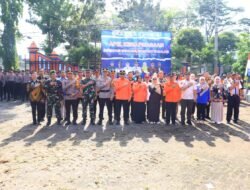 Kasdim 0820/Probolinggo Mayor Inf Herawady Karnawan Hadiri Apel Siaga Antisipasi Bencana Hidrometeorologi Kota Probolinggo