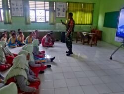 Beri Pelatihan LDKS ke Siswa SMP, Ini Harapan Babinsa