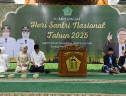 Peringati Hari Santri 2025, Wabup Sidoarjo dan Seluruh ASN Gelar Tabligh Akbar di Masjid Agung