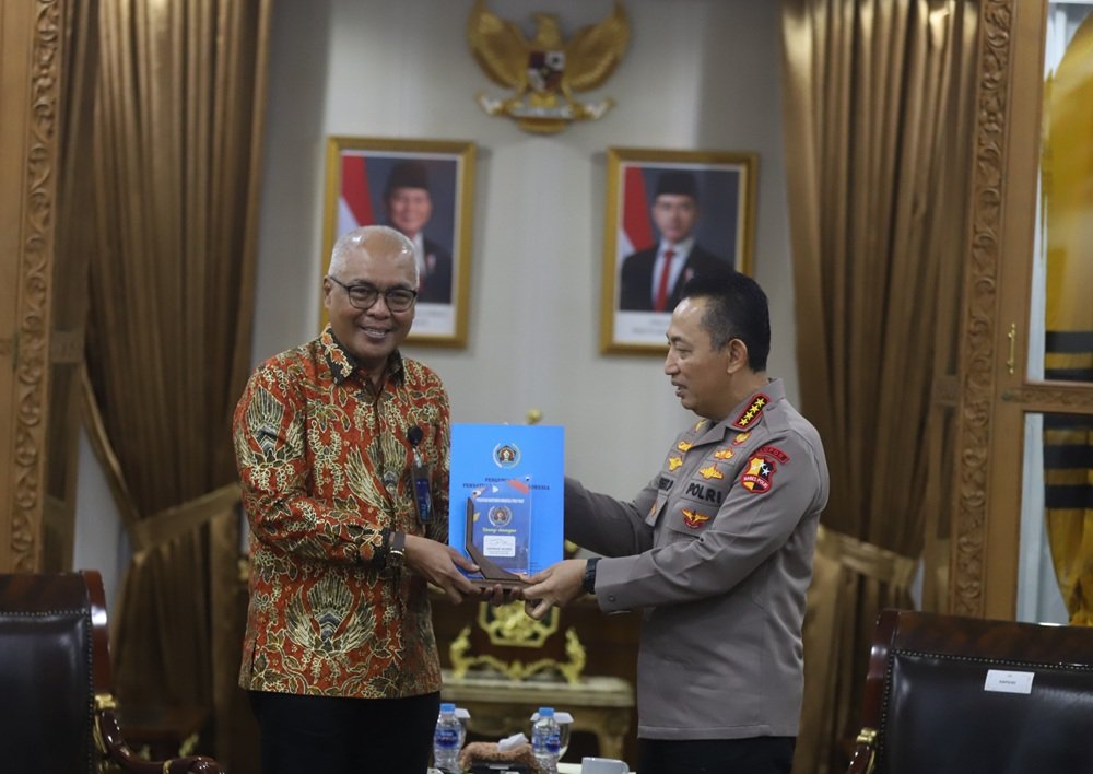 Kapolri dan Pengurus PWI Pusat Perkuat Sinergi Menjelang HPN 2026