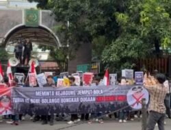 K-MAKI Gelar Aksi di Kejagung, Soroti Dugaan Korupsi di Bone Bolango