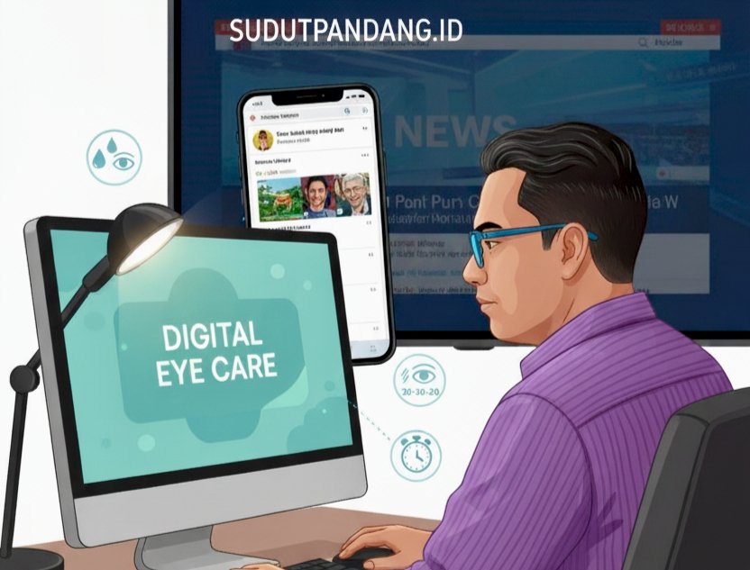 Menjaga Mata Tetap Sehat di Tengah Gempuran Layar Digital