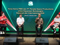 Selenggarakan Kejuaraan Bulu Tangkis Nasional-Internasional 2026, PBSI- Perada Swara Productions Teken Kerja Sama