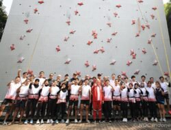 Bayu Priawan Tinjau Persiapan Tim Panjat Tebing dan Ice Skating