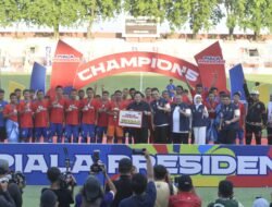 Menpora RI Tutup Piala Presiden U-12 dan U-15 2025 di Surabaya