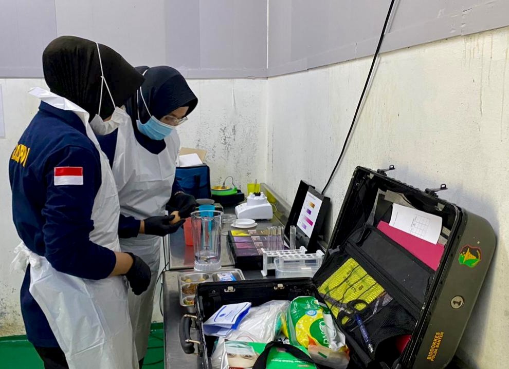 Biddokes Polda Banten Pastikan Makanan Bergizi Gratis Aman Dikonsumsi