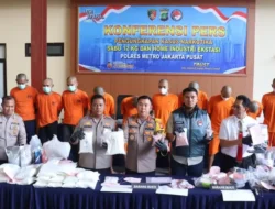 Polsek Sawah Besar Bongkar Pabrik Ekstasi Rumahan di Jakbar