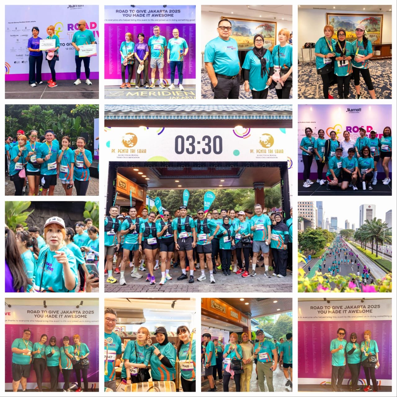 Road to Give 2025: Lari Amal Marriott Dukung Solar Chapter dan MMLWF