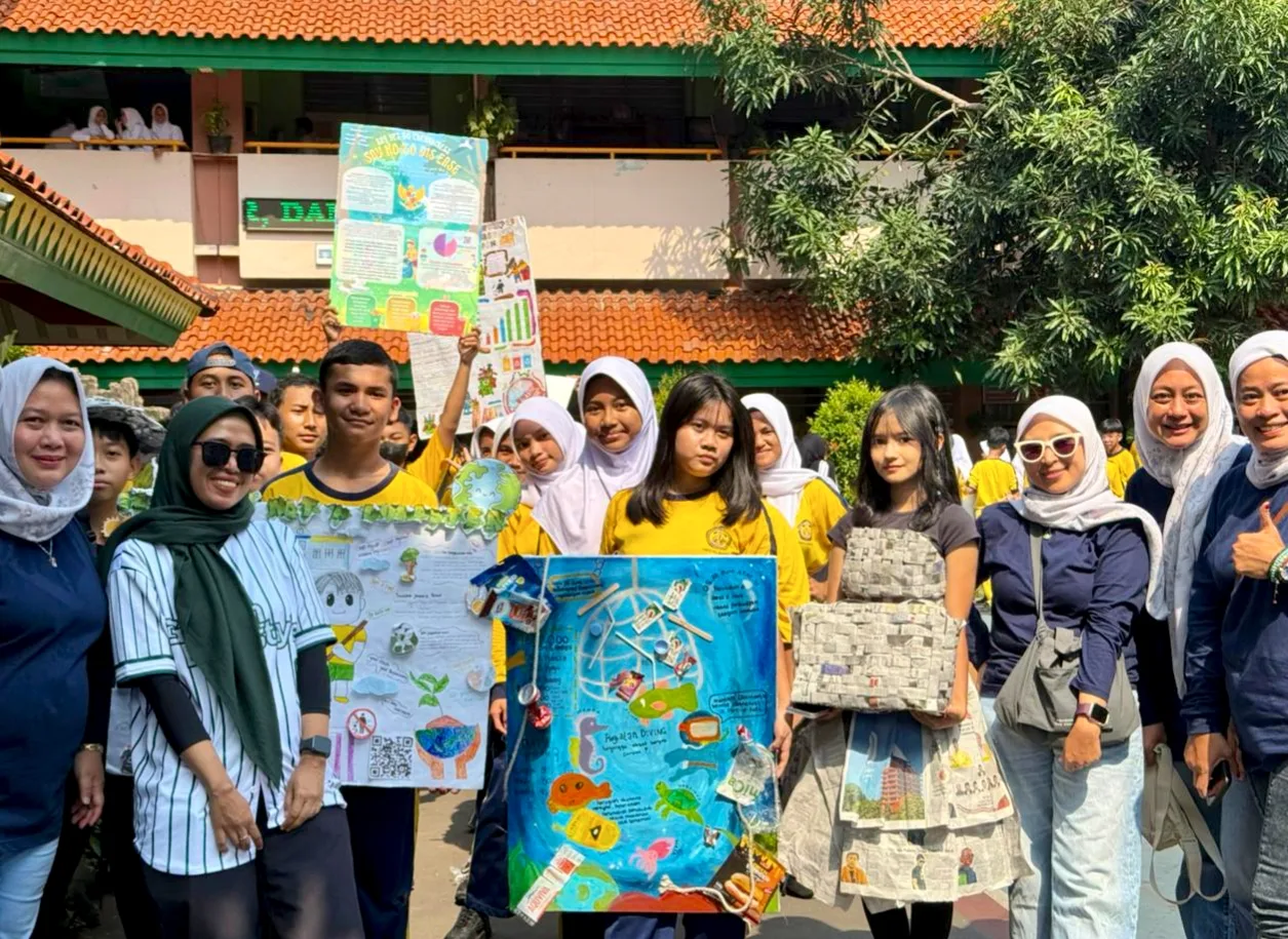 SMPN 111 Jakarta Barat Gelar Puncak Aksi Nyata Kokurikuler Bertema Lingkungan