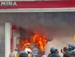 SPBU di Leuwi Gajah Cimahi Terbakar, Mobil Modifikasi Diduga Jadi Pemicu