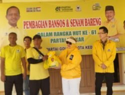 DPD Golkar Kota Kediri Gelar Senam Sehat dan Baksos