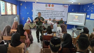 Cegah Radikalisme, TMMD 126 dan Kesbangpol Bangun Ketahanan Ideologi di Sekolah