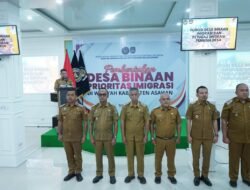 Cegah TPPO, Pemkab Asahan Kukuhkan 37 Desa Binaan Imigrasi