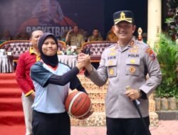 Turnamen Basket Pelajar 2025 Dibuka Kapolres Magetan, Delapan Tim Siap Berlaga