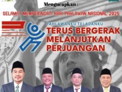 Semangat Hari Pahlawan 2025, DPRD Sidoarjo Ajak Masyarakat Teladani Nilai Juang Para Pejuang Bangsa