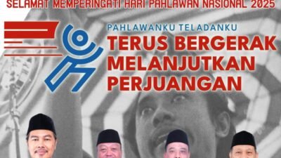 Semangat Hari Pahlawan 2025, DPRD Sidoarjo Ajak Masyarakat Teladani Nilai Juang Para Pejuang Bangsa