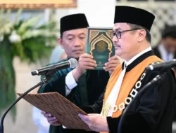 Dwiarso Budi Santiarto Resmi Dilantik Jadi Wakil Ketua MA Bidang Non Yudisial