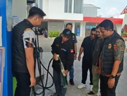 Polisi Bersama Pemkab Ponorogo Sidak Sejumlah SPBU Cek BBM Pertalite