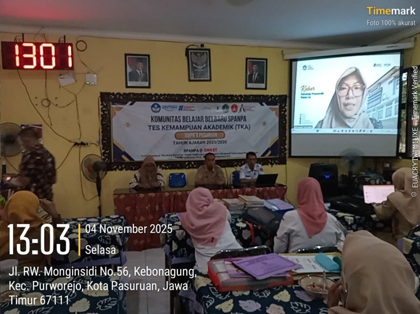 SMP Negeri 4 Pasuruan kembali menunjukkan keseriusan dalam meningkatkan mutu layanan pembelajaran melalui kegiatan Sosialisasi Tes Kemampuan Akademik