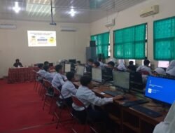 UPT SMP Negeri 4 Pasuruan Gelar Seleksi OSN Tingkat Sekolah Berbasis CBT
