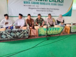 Koramil Tongas Hadiri Konferensi MWC NU Kecamatan Tongas.