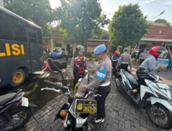 Sipropam Polres Pasuruan Tindak Tegas Personel yang Langgar Aturan saat Operasi Gaktibplin