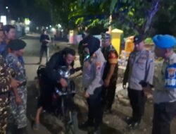 Menjelang Laga Arema vs Persebaya, Polsek Lumbang Tingkatkan Patroli Malam untuk Jaga Kondusivitas