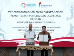 Menpora–Menperin Perkuat Industri Olahraga Nasional