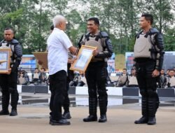 Kapolresta Sidoarjo Raih Penghargaan Kapolri di Apel Kasatwil 2025