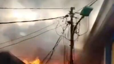 Kebakaran di Jatipulo Palmerah Hanguskan 50 Rumah, 350 Warga Mengungsi