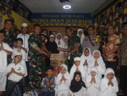 Kodim 0501/Jakarta Pusat Gelar Kegiatan Cinta Anak Yatim Piatu