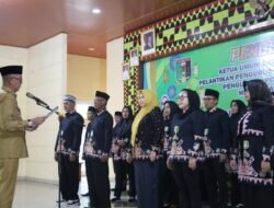 Sekda Hadiri Pengukuhan Pengurus LASQI Lampung Timur 2025-2030