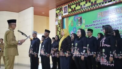 Sekda Hadiri Pengukuhan Pengurus LASQI Lampung Timur 2025-2030