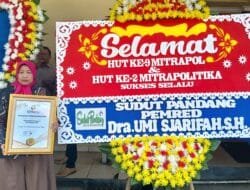 Pemred Media Sudut Pandang Raih Mitrapol Award 2025