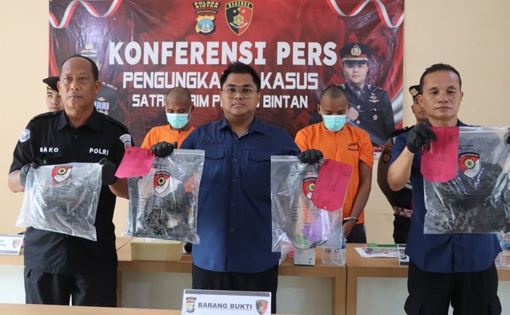 Polres Bintan Ungkap Pembunuhan Sadis Nelayan