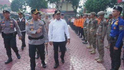 Pemkab Gelar Apel Kesiapan Tanggap Darurat di Polres Asahan