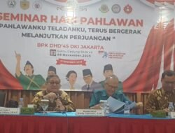 Seminar Hari Pahlawan di Gedung Joang 45: Wujud Semangat Kebangsaan