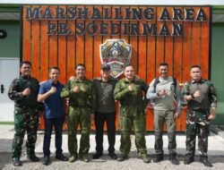 Pangdam V/Brawijaya Tinjau Dalwas Satgas Yonif 500/Sikatan di Perbatasan RI–PNG
