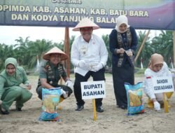 Pemkab Asahan dan Forkopimda Dukung Tanam Padi Gogo