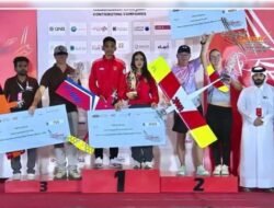 Atlet Aeromodelling Binaan PB FASI Ivan Wahyudi Juara Qatar International