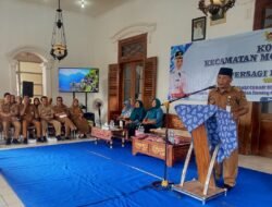 Camat Mojoroto dan Persagi Cegah Stunting Lewat Edukasi, Bantuan Gizi dan Urban Farming