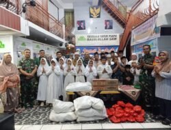 Kodim 0501/Jakarta Pusat Konsisten Gelar Kegiatan Cinta Anak Yatim Piatu
