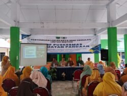 Dukung Peningkatan Pelayanan Kesehatan Masyarakat, Babinsa Hadiri Mini Lokakarya Lintas Sektoral Puskesmas Pandaan–Sebani