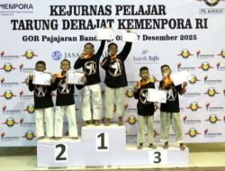 Atlet Kodrat Sidoarjo Harumkan Kabupaten Sidoarjo pada Kejurnas Pelajar Tarung Derajat Kemenpora RI 2025