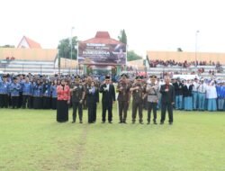 Dandim 0820/Probolinggo Letkol Arh Iwan Hermaya Menghadiri Upacara Hakordia