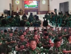Solid dan Berdaulat, Kodim 0819/Pasuruan Peringati Hari Juang TNI AD dengan Doa Bersama