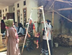 Koramil Kuripan Melakukan Pendampingan Posyandu Lansia Dan Ibu Hamil