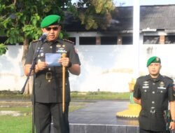 Dandim 0820/Probolinggo Letkol Arh Iwan Hermaya Pimpin Upacara Memperingati Hari Juang