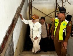 Wabup Sidoarjo Kembali Sidak Pembangunan SMPN 2 Prambon yang Molor