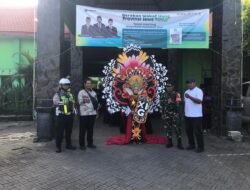 Babinsa Koramil 0819/01 Kota Pasuruan Lakukan Pengamanan Pawai Budaya